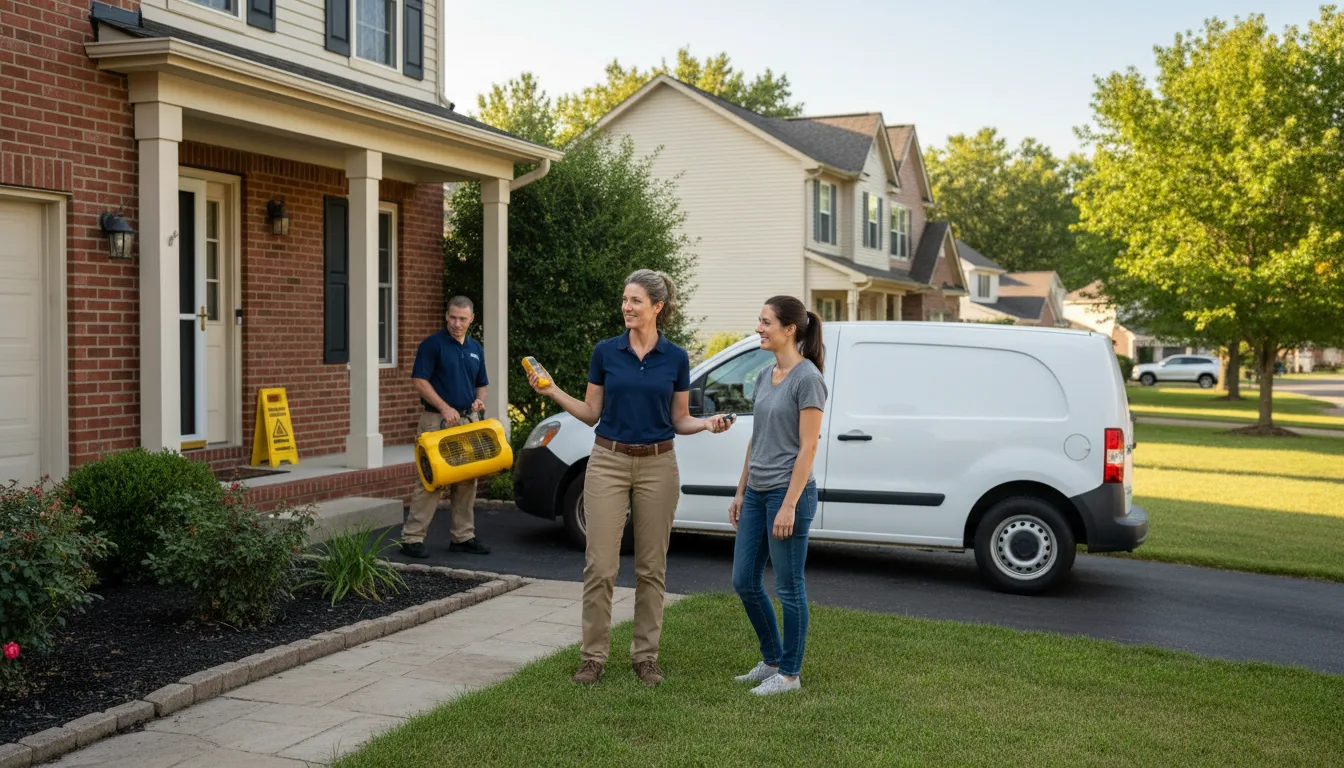 Water restoration image for Fire And Smoke Damage Restoration in Otway, OH